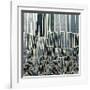 Blue Bamboo-Mali Nave-Framed Giclee Print