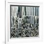 Blue Bamboo-Mali Nave-Framed Giclee Print