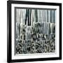 Blue Bamboo-Mali Nave-Framed Giclee Print