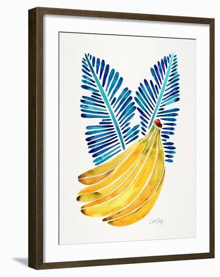 Blue Bananas-Cat Coquillette-Framed Giclee Print