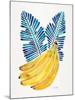 Blue Bananas-Cat Coquillette-Mounted Giclee Print