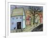 Blue Barn 1-Karla Gerard-Framed Giclee Print