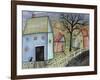 Blue Barn 1-Karla Gerard-Framed Giclee Print