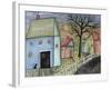 Blue Barn 1-Karla Gerard-Framed Giclee Print