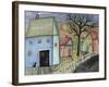 Blue Barn 1-Karla Gerard-Framed Giclee Print