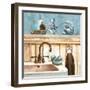 Blue Bath II-Gregory Gorham-Framed Art Print