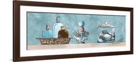 Blue Bath Panel II-Gregory Gorham-Framed Art Print