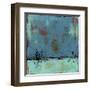 Blue Bay Marina I-Erin Ashley-Framed Art Print