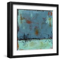 Blue Bay Marina I-Erin Ashley-Framed Art Print