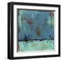 Blue Bay Marina I-Erin Ashley-Framed Art Print