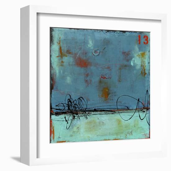 Blue Bay Marina I-Erin Ashley-Framed Art Print