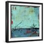 Blue Bay Marina II-Erin Ashley-Framed Art Print