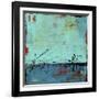 Blue Bay Marina II-Erin Ashley-Framed Art Print