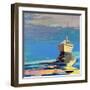 Blue Bay-Beth A. Forst-Framed Art Print