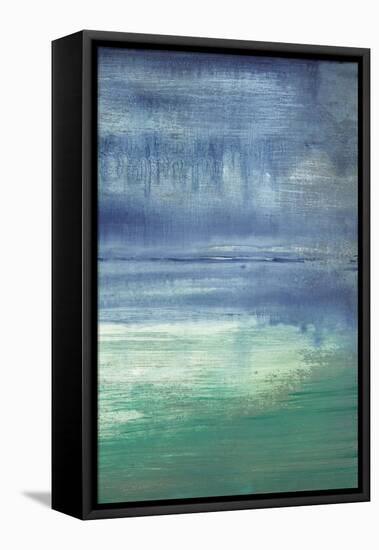 Blue Bayou II-Jennifer Goldberger-Framed Stretched Canvas