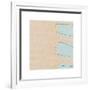 Blue Bayou II-Alice Buckingham-Framed Premium Giclee Print