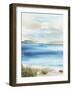 Blue Beach II-Allison Pearce-Framed Art Print