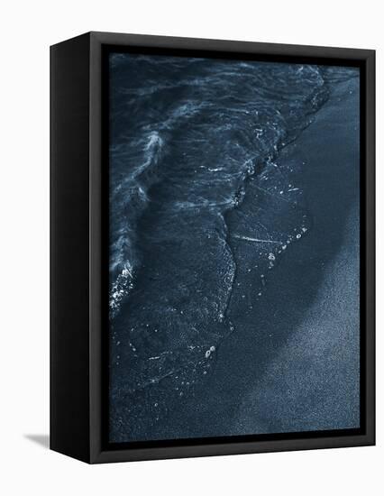 Blue Beach-Design Fabrikken-Framed Stretched Canvas