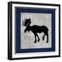 Blue Bear Lodge Icon 3-LightBoxJournal-Framed Giclee Print