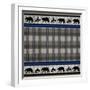 Blue Bear Lodge Pattern 6-LightBoxJournal-Framed Giclee Print