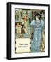 Blue beard illustrated by Walter Crane-Walter Crane-Framed Giclee Print