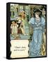 Blue beard illustrated by Walter Crane-Walter Crane-Framed Stretched Canvas