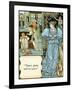 Blue beard illustrated by Walter Crane-Walter Crane-Framed Giclee Print