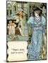 Blue beard illustrated by Walter Crane-Walter Crane-Mounted Giclee Print