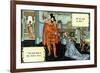 Blue Beard illustrated by Walter Crane-Walter Crane-Framed Giclee Print