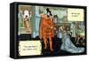 Blue Beard illustrated by Walter Crane-Walter Crane-Framed Stretched Canvas