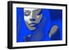 Blue Beauty-NaxArt-Framed Art Print