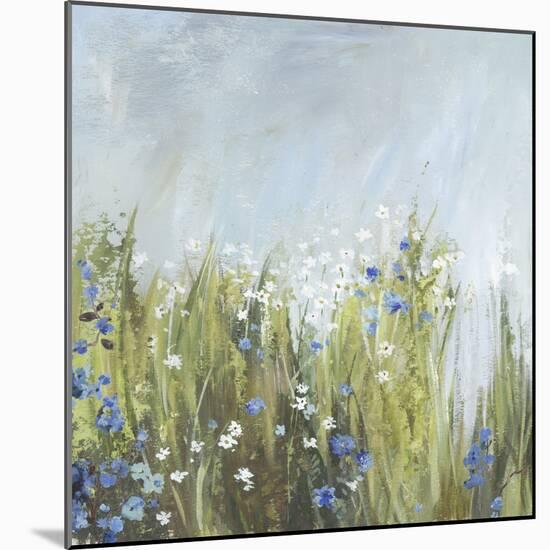 Blue Bells Field-Asia Jensen-Mounted Art Print