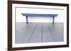 Blue Bench-Bill Coleman-Framed Giclee Print