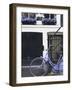 Blue Bicycle, Amsterdam, Netherlands, Europe-null-Framed Photographic Print