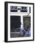Blue Bicycle, Amsterdam, Netherlands, Europe-null-Framed Photographic Print