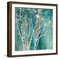 Blue Birch Flipped-Julia Purinton-Framed Art Print