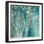 Blue Birch Flipped-Julia Purinton-Framed Art Print