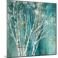 Blue Birch Flipped-Julia Purinton-Mounted Art Print