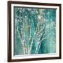 Blue Birch Flipped-Julia Purinton-Framed Art Print