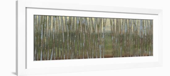 Blue Birch Forest II-Norman Wyatt Jr.-Framed Art Print