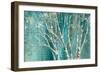 Blue Birch Horizontal-Julia Purinton-Framed Premium Giclee Print