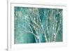 Blue Birch Horizontal-Julia Purinton-Framed Art Print