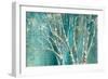 Blue Birch Horizontal-Julia Purinton-Framed Art Print