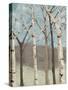 Blue Birches I-Jade Reynolds-Stretched Canvas