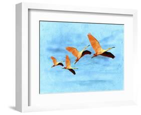 Blue Bird 2A2-Ata Alishahi-Framed Giclee Print