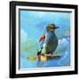 Blue Bird 2A-Ata Alishahi-Framed Giclee Print