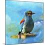 Blue Bird 2A-Ata Alishahi-Mounted Giclee Print