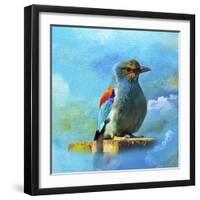 Blue Bird 2A-Ata Alishahi-Framed Giclee Print