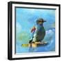 Blue Bird 2A-Ata Alishahi-Framed Giclee Print