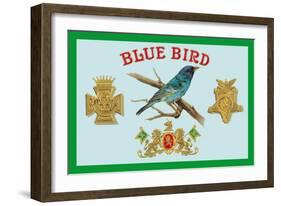 Blue Bird Cigars-null-Framed Art Print